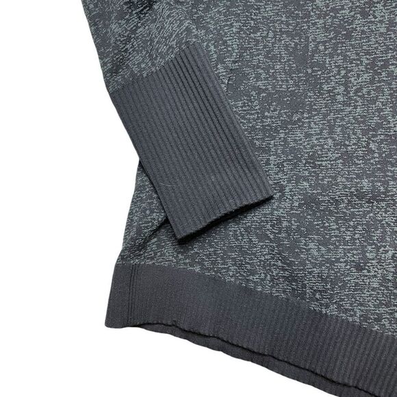 LULULEMON Rest Less Half Zip Black / Dark Cast Size 8 - Picture 11 of 15